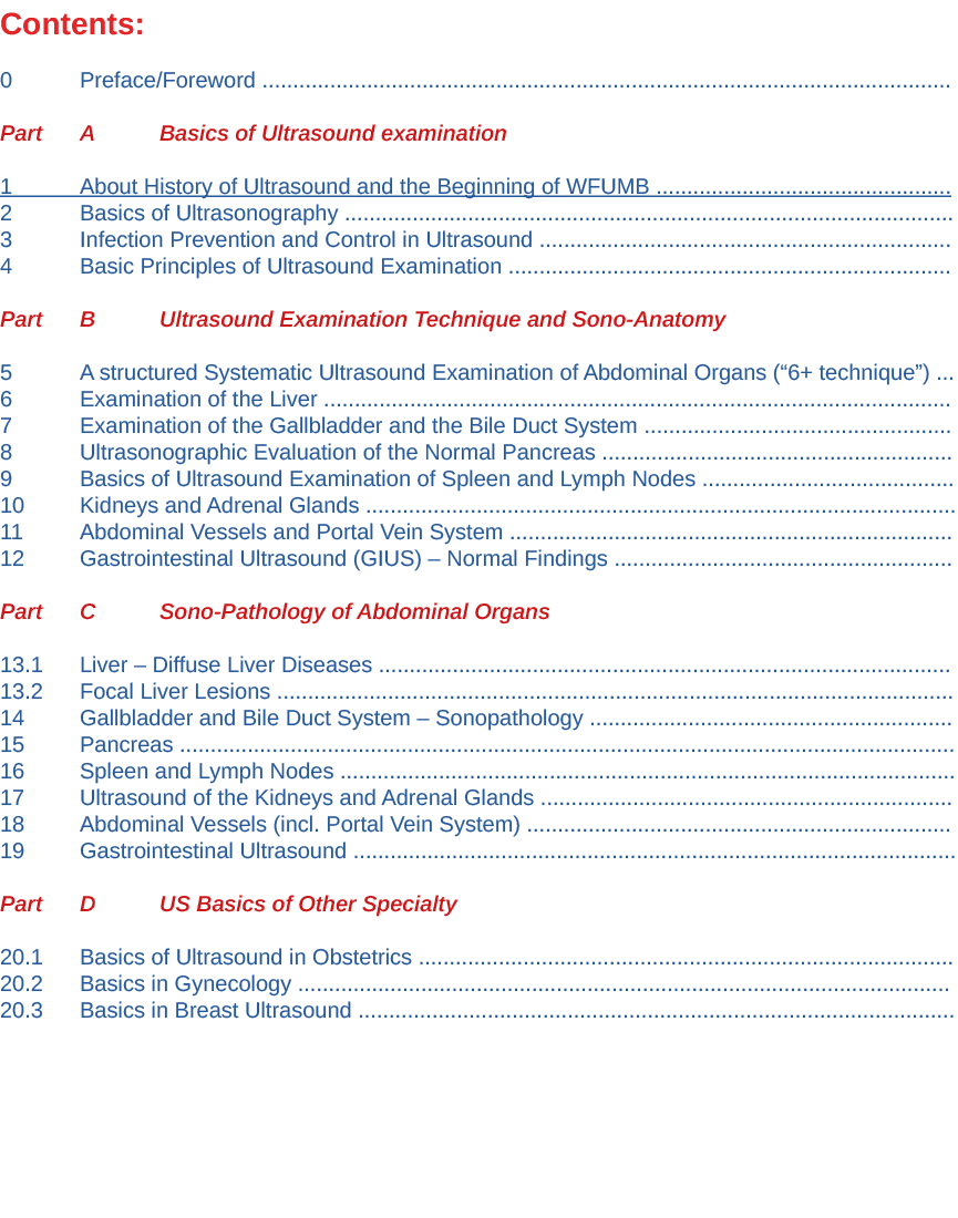 Contents:  0 Preface Foreword                                                                                           