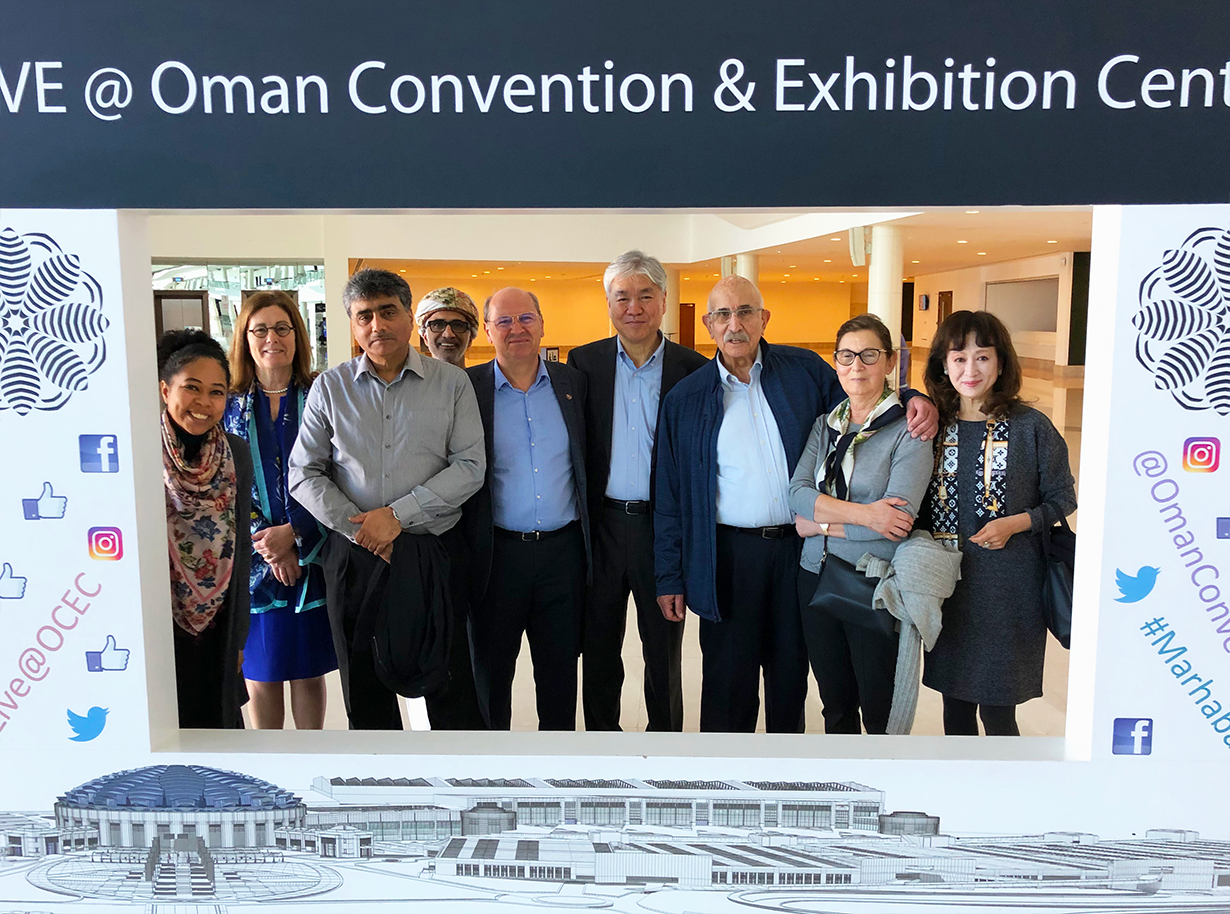 Site visit to Oman Convention & Exhibiton Centre for WFUMB2023