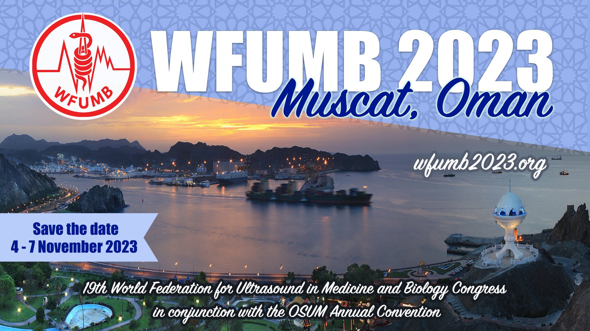 WFUMB 2023 in Muscat