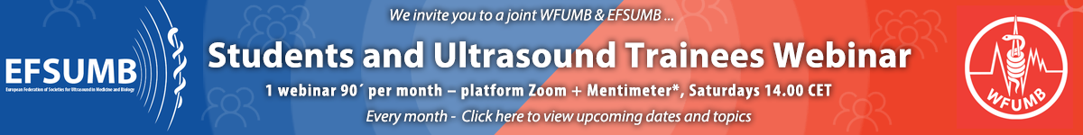 WFUMB / EFSUMB Students webinar