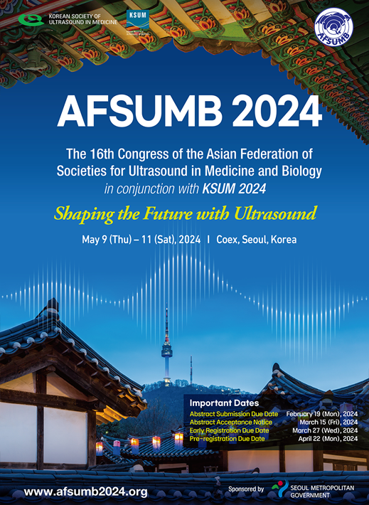 The 16th Congress of the Asian Federation of Societies for Ultrasound in Medicine and Biology (AFSUMB 2024)